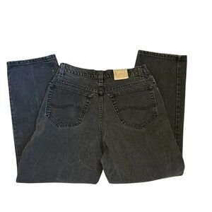 Lee Vintage Men's Black Labeled 33x30 Straight Leg Jeans